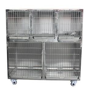 Medical Combined Stackable  Nimal Veterinary Recovery Cages,pet medical equipment